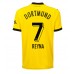 Borussia Dortmund Giovanni Reyna #7 Hjemmedrakt 2023-24 Korte ermer